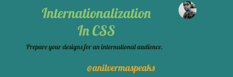 Internationalization In CSS