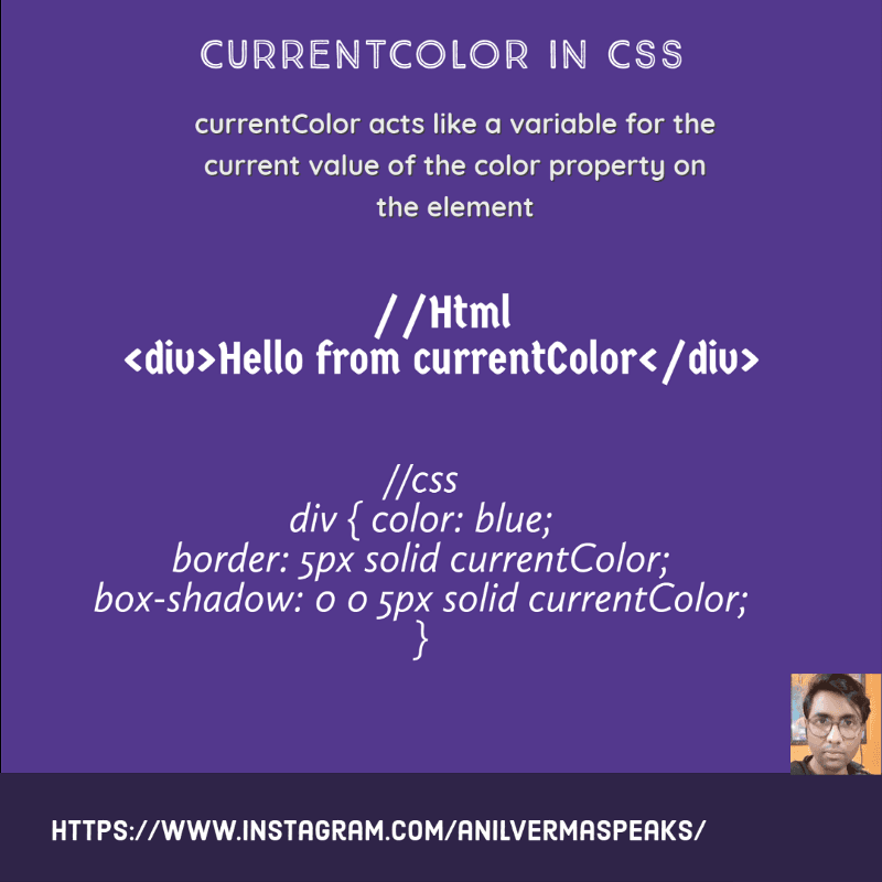 currentColor in CSS
